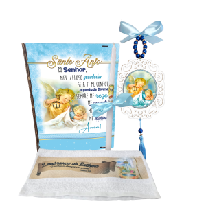 KB-003 - Kit Batismo Azul