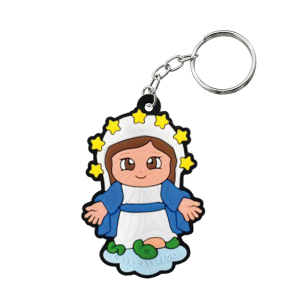 CHE-010 - Chaveiro Emborrachado Nossa Senhora Das Graças CHE-010 - Chaveiro Emborrachado Nossa Senhora Das Graças