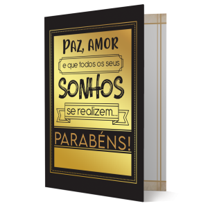 M-020 - Cartão de Formatura