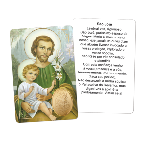 SH-012 - Santinho Hotstamp São José