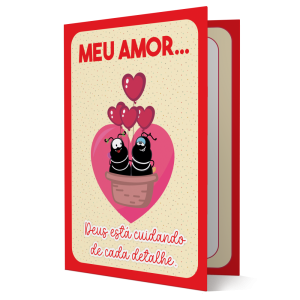 CBM-007 - Cartão Smilinguido Meu Amor CBM-007 - Cartão Smilinguido Meu Amor