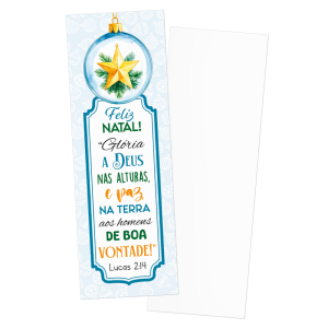 MPN-002 - Marca página de Natal MPN-002 - Marca página de Natal