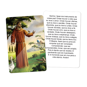 SA-016 - Santinhos Auto Brilho São Francisco de Assis