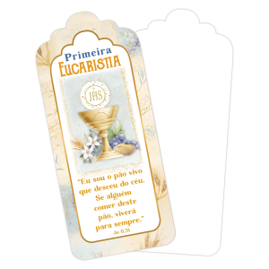 MPC-004 - Marca Página Celebração - Eucaristia - 50 unidades
