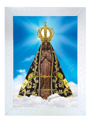 QTG-012 - Quadro de tecido G - Nossa Senhora Aparecida