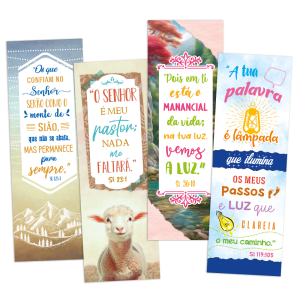 KMP-052 - Kit Marca Página - Salmos - 180 unidades KMP-052 - Kit Marca Página - Salmos - 180 unidades