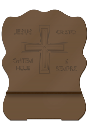 PBM-001 - Porta Bíblia M Cruz
