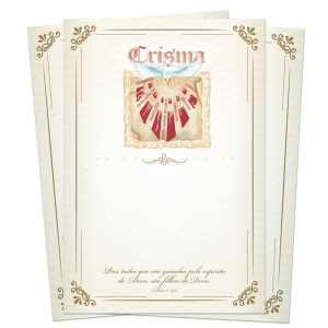 LS-071 - Lembrança de Crisma LS-071 - Lembrança de Crisma