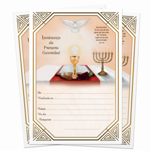 LB-077 - Lembrança de Eucaristia