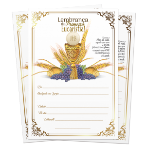 LB-063 - Lembrança de Eucaristia