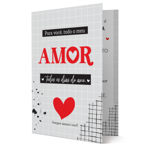 M-211 - Cartão de Amor / namorados