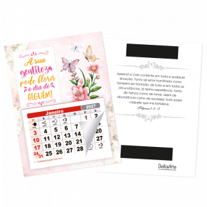 Calendário Postal c/ refil e imã - PCL-016