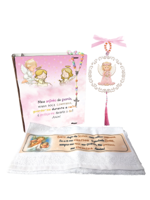 KB-008 - Kit Presente Bebê Rosa