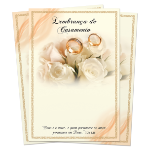 LS-051 - Lembrança de Casamento - Sem Texto