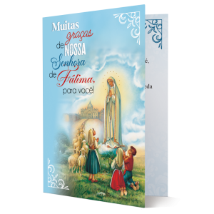 M-691 - Cartão Senhora de Fátima