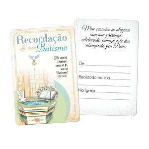 RE-023 - Recordação do meu Batismo