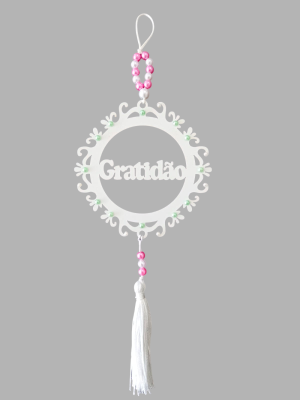 AF-001 - Adorno Frase Gratidão