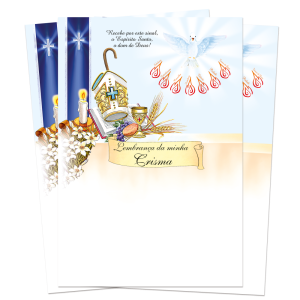 LS-048 - Lembrança de Crisma - Sem texto