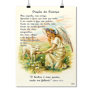P-041 - Pôster Pequeno - Oração da Criança