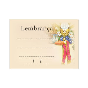 LF-015 - Lembrancinha Primeira Comunhão