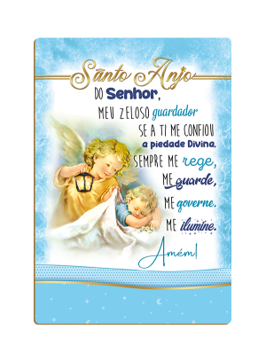PDF-008 - Placa Decorativa Santo Anjo