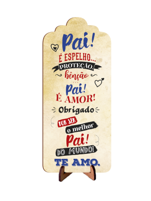 TD-012 - Tag Decorativa em MDF