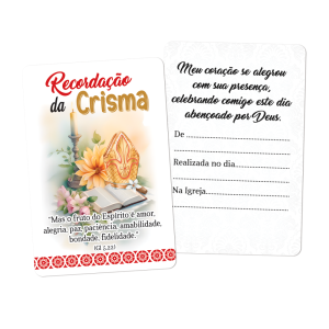 RE-017 - Recordação da Crisma RE-017 - Recordação da Crisma