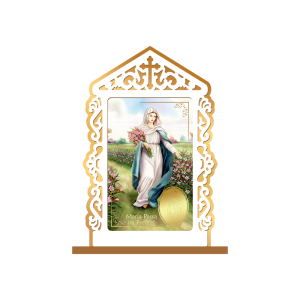 OM-001 - Oratório de mesa Maria Passa na Frente