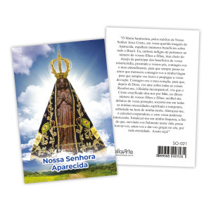 SO-021 -Santinho Nossa Senhora Aparecida