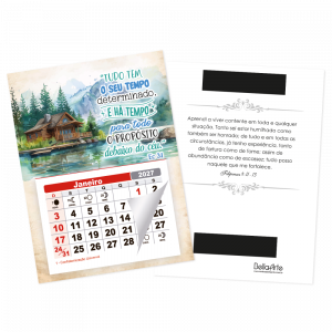 Calendário Postal c/ refil e imã - PCL-015