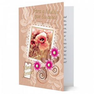 M-275 - Cartão de Amor / namorados