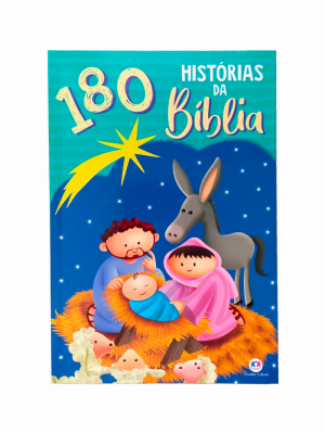 LIV-006 - Livro 180 Histórias da Bíblia capa Brochura
