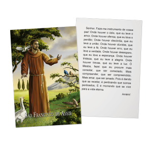 SO-013 - Santinho São Francisco de Assis