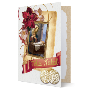 MB-006 - Cartão Feliz Natal - Que seja um tempo de paz, de harmonia