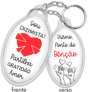 CH-032 - Chaveiro Dizimista CH-032 - Chaveiro Dizimista