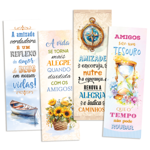 KMP-143 - Kit Marca Página - Amizade B - 180 unidades