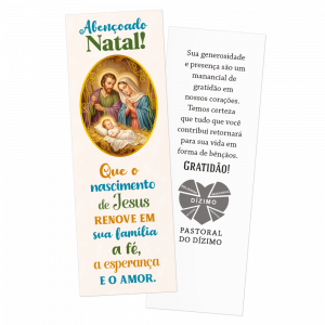 MPN-005 - Marca página de Natal Dizimista