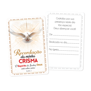 RE-020 - Recordação da Crisma RE-020 - Recordação da Crisma