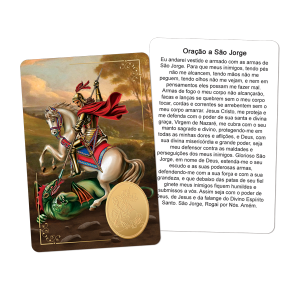 SH-018 - Santinhos Hotstamp São Jorge