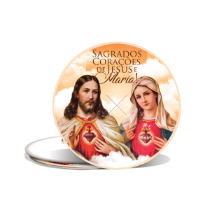 PM-013 - Protetor de Mão - Sagrados Corações de Jesus e Maria - 100 unidades