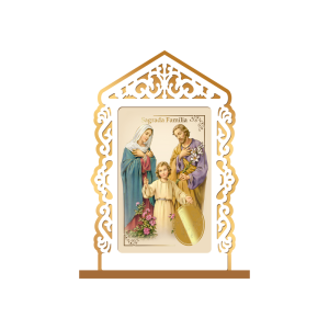 OM-004 - Oratório de mesa Sagrada Família