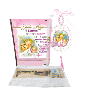 KB-002 - Kit Batismo Rosa