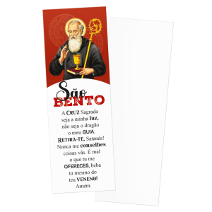 MP-038 - Marca Página - São Bento - 50 unidades