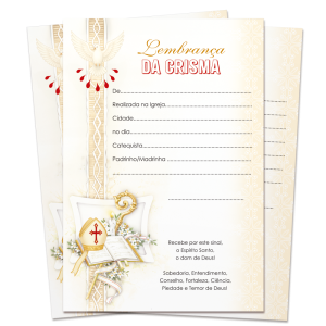 LB-080 - Lembrança de Crisma