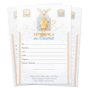 LB-081 - Lembrança de Crisma