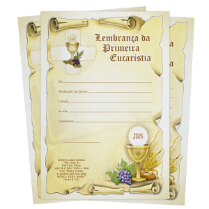 LB-042 - Lembrança de Primeira Eucaristia