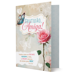 M-383 - Cartão de Amizade M-383 - Cartão de Amizade