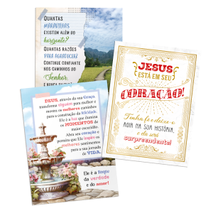 KP-039 - Kit Postal - Encontros B - 160 Unidades KP-039 - Kit Postal - Encontros B - 160 Unidades