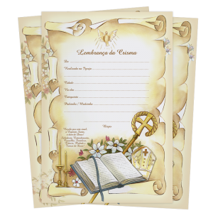 LB-057 - Lembrança de Crisma