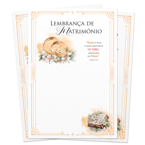 LS-002 - Lembrança de Casamento - Sem Texto